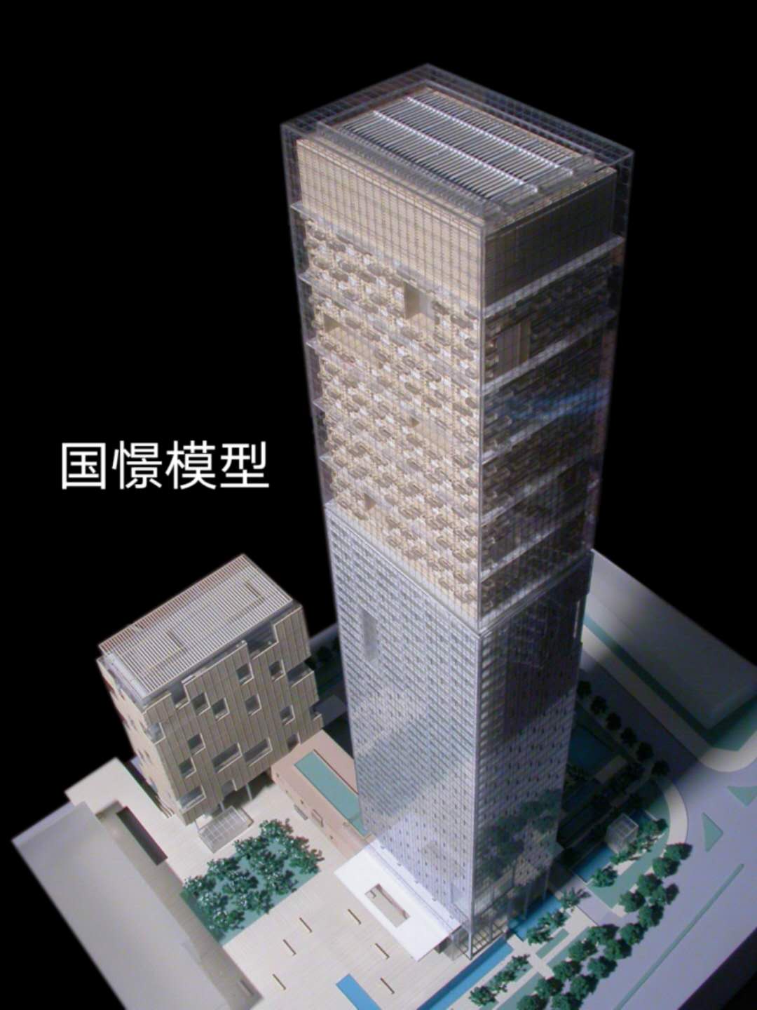 岳阳县建筑模型